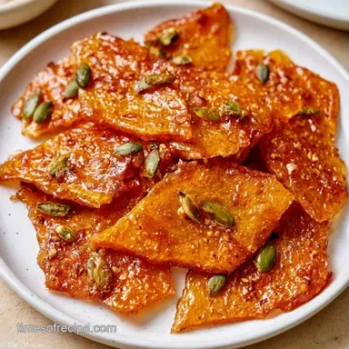 Pumpkin Seed Brittle in 20 Minutes Recipe Card