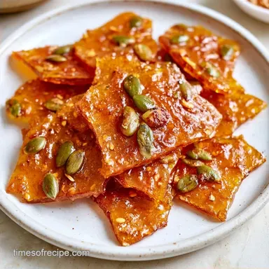 Pumpkin Seed Brittle in 20 Minutes