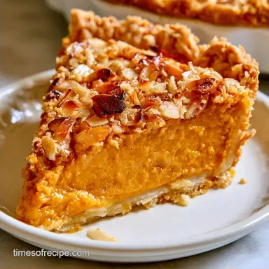 Pumpkin Spice Latte Pie for 8 Slices