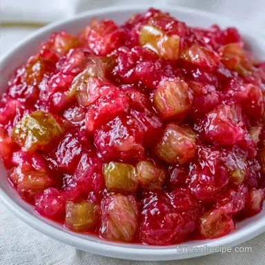 Rhubarb Freezer Jam: Freezer-Friendly