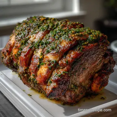 Rib Roast Recipe: Mahogany Crust Finish Recipe Card