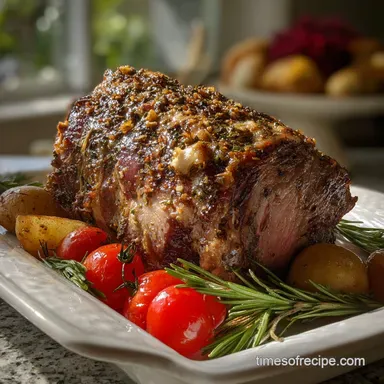 Rib Roast Recipe: Mahogany Crust Finish