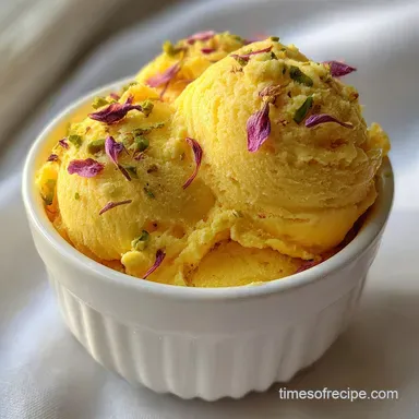 Iranian Dessert with Rosewater and Pistachios: Ready in 4 Hours 15 Mins Recipe Card