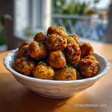 Snacks Saludables Recetas: 50-Minute Crispy Chickpea Bites