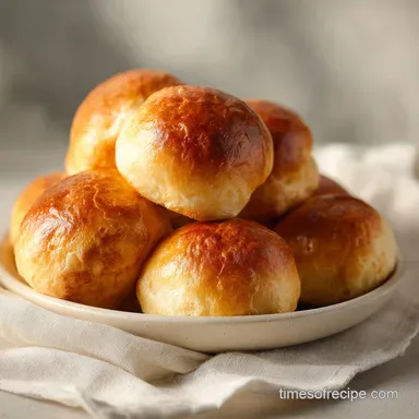 Homemade Dinner Rolls for 15 Servings