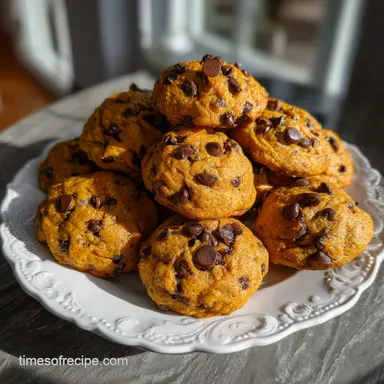 Pumpkin Chocolate Chip Cookies: Ultra Soft Easy Recipe