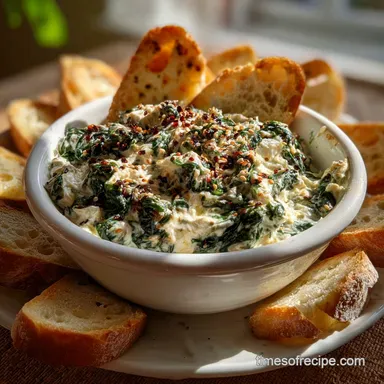 Easy New Year s Eve Snack for a Party: Velvety Dip Recipe Card