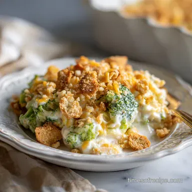 Broccoli Casserole: Creamy Southern Side Dish in 45 Minutes Recipe Card