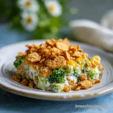 Broccoli Casserole: Creamy Southern Side Dish in 45 Minutes