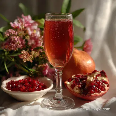 Delicious Cocktail to Elevate Your New Years Eve with Sparkling Bubbly