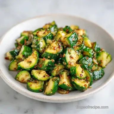 Tender-Crisp Zucchini Sabzi Recipe Card