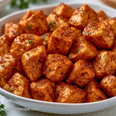 Sweet Potato Chaat in 25 Minutes Recipe Card