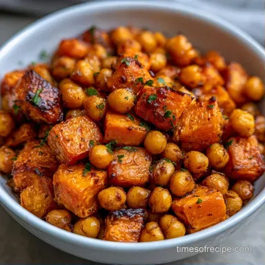 Sweet Potato Buddha Bowl Meal Prep Recipe Card