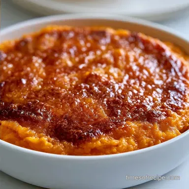 Sweet Potato Casserole for 10 Servings