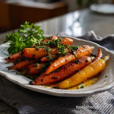 Sweet Roasted Carrots Ready in 30 Min Recipe Card