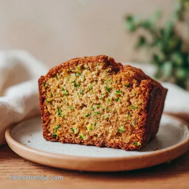 Sweet Zucchini Baking Recipe: Velvety Recipe Card