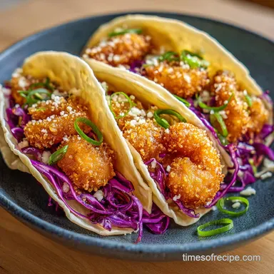 Bang Bang Shrimp Tacos for 4 Servings