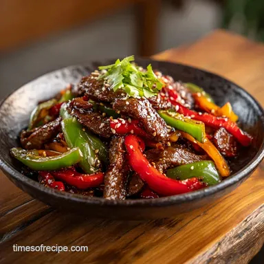 Pepper Steak with Gravy in 25 Minutes