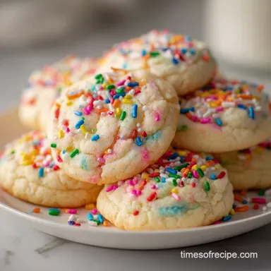 The 3 Ingredient Cookie Recipe: Melt-in-Your-Mouth Butter Cookies Recipe Card