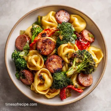 Tortellini and Kielbasa in 30 Minutes