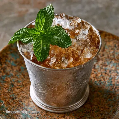 Mint Julep in 5 Minutes Recipe Card