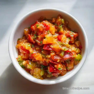 Chow Chow Relish Recipe: Traditional Southern Condiment Recipe Card