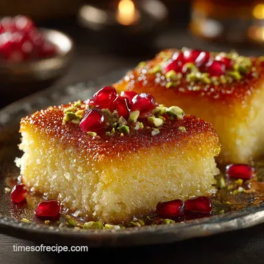 Turkish Cuisine Desserts: Classic Şekerpare, The Sweet Semolina Dream