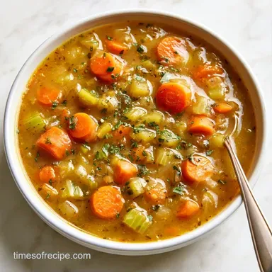 Tuscan Vegetable Soup in 1 Hour Recipe Card