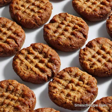 Peanut Butter Cookies: The Ultimate Chewy Classic Recipe Recipe Card