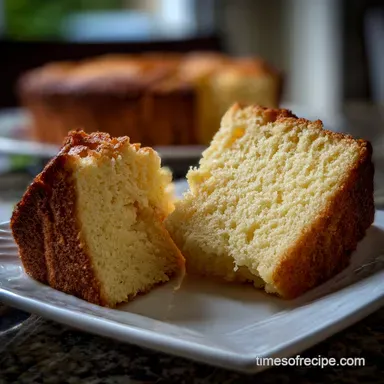 Vanilla Pound Cake Recipe Ready in 1 Hour 25 Minutes