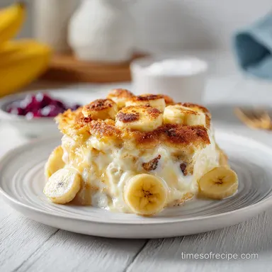 Banana Pudding: A Creamy Dessert for 14 Servings Recipe Card