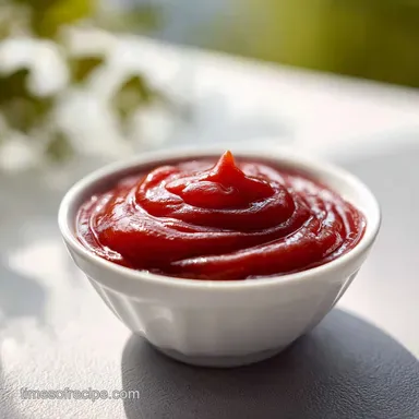 Homemade Ketchup Recipe with Fresh Tomatoes Recipe Card