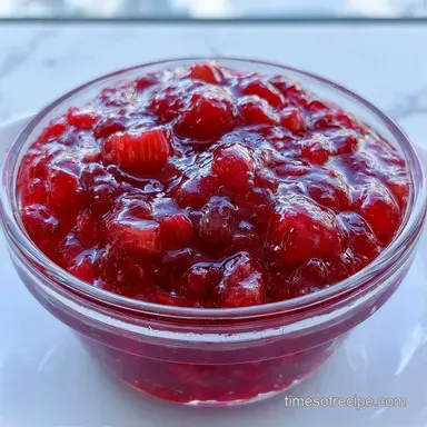 Rhubarb Jam: Wobbly and Tangy Recipe Card