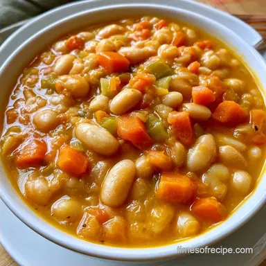 One-Pot White Bean Vegetable Soup