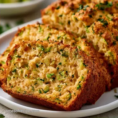 Zucchini Gluten Free Bread with Cinnamon