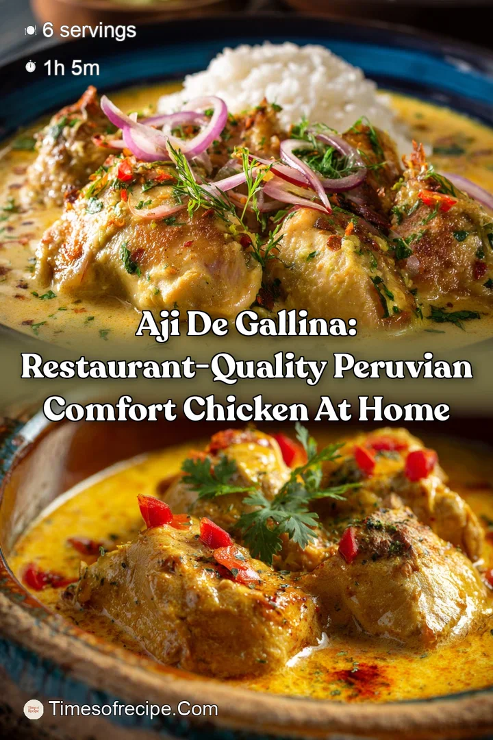 Aji de Gallina: Restaurant-Quality Peruvian Comfort Chicken At Home