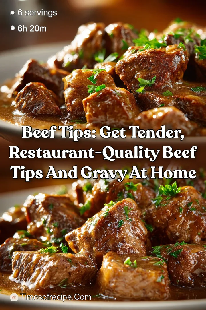 Beef Tips: Get Tender Restaurant-Quality Beef Tips and Gravy at Home