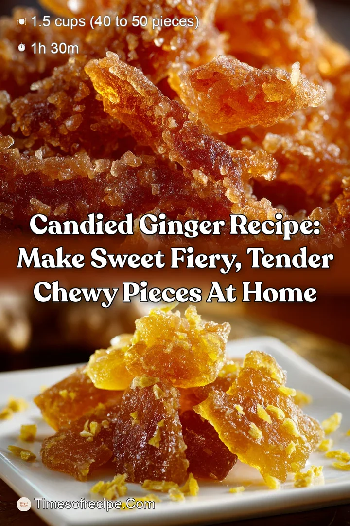 Candied Ginger Recipe: Make Sweet Fiery Tender Chewy Pieces at Home