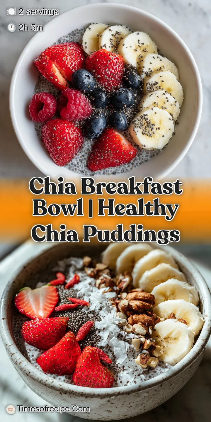 Close-up of a chilled chia seed pudding, highlighting the soft texture and juicy fruit, suggesting a light, refreshing taste.