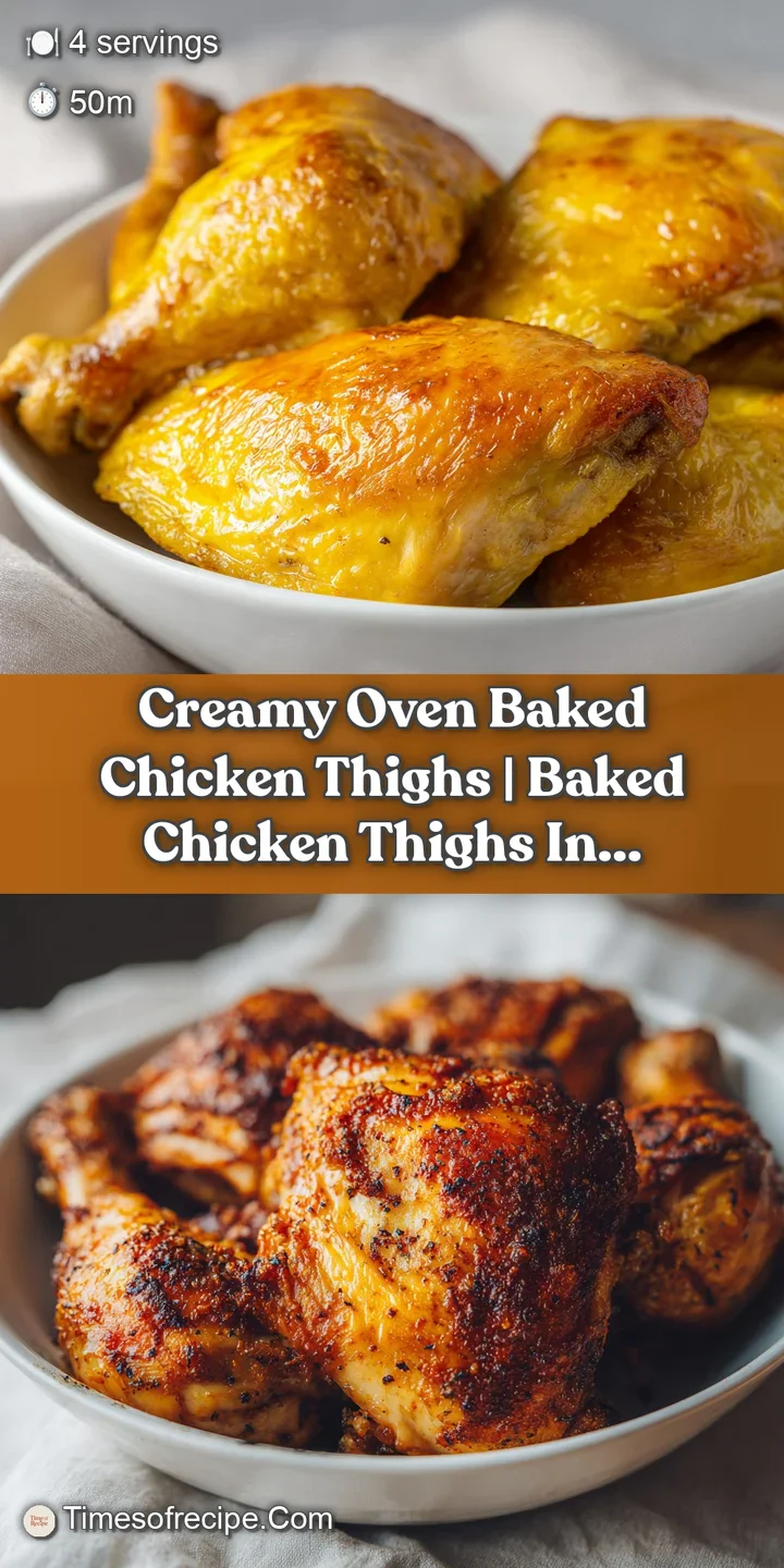 Close-up of succulent, tender chicken thighs with a creamy, herb-infused sauce.