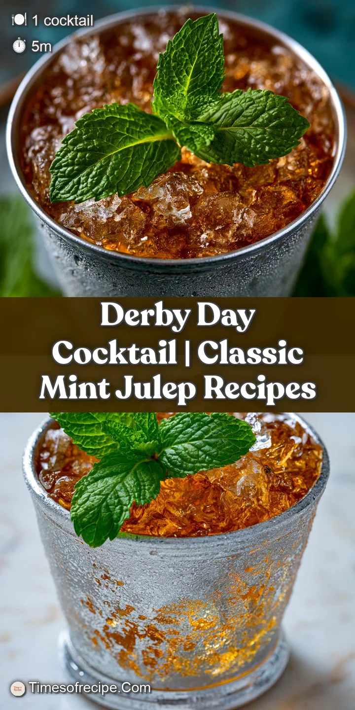 Close-up of glistening crushed ice and a vibrant mint garnish in a cold metal glass with condensation droplets.
