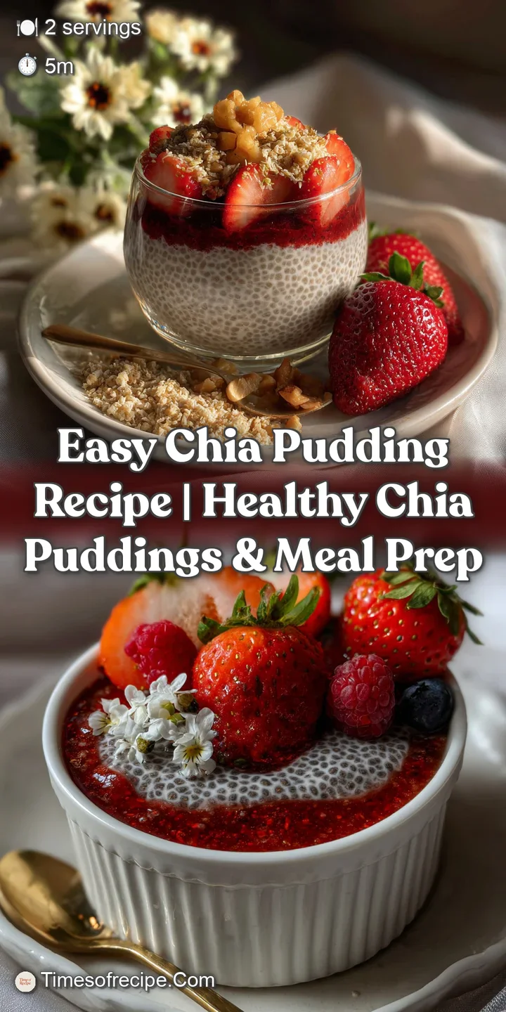 Easy Chia Pudding Recipe | Healthy Chia Puddings & Meal Prep