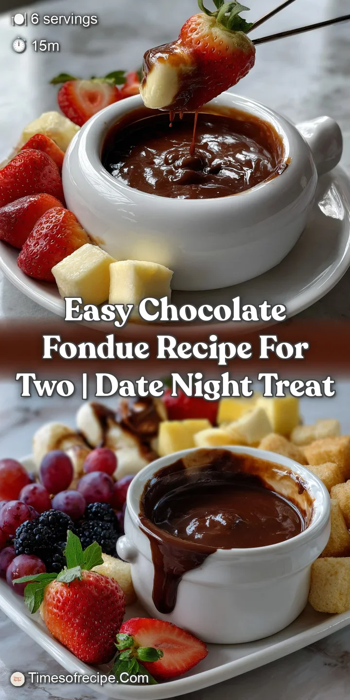 Close-up of a swirling, velvety chocolate fondue, glistening with a rich, dark sheen and promising a decadent, sweet flavor.