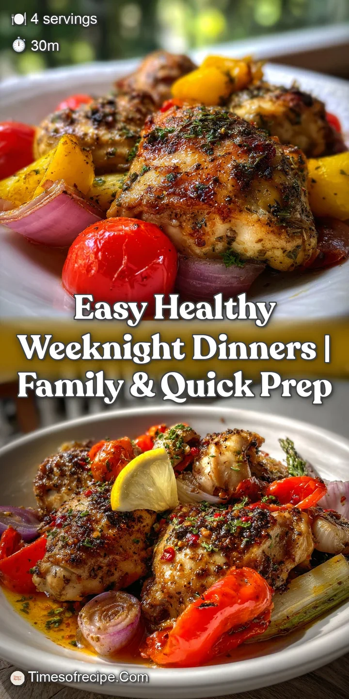 Easy healthy weeknight dinners | Family & Quick Prep