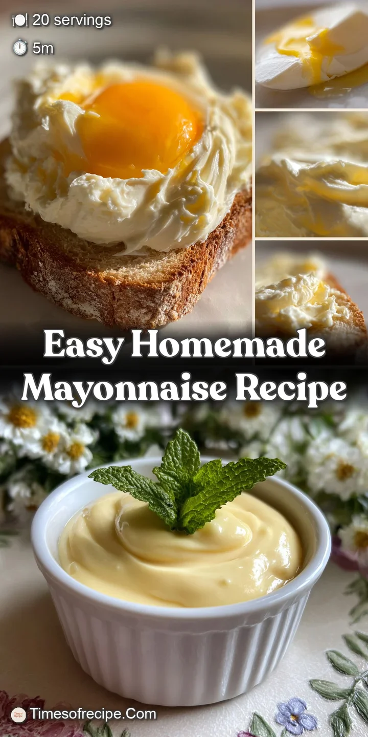 Close-up of velvety homemade mayonnaise swirling on a spoon. The pale yellow, glossy texture looks incredibly rich and dec...