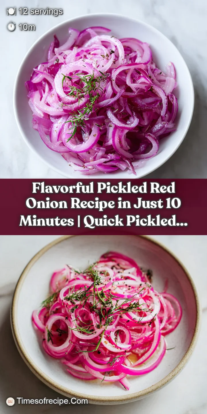 Close-up of ruby-red pickled onion slices, showcasing their crisp, translucent texture.