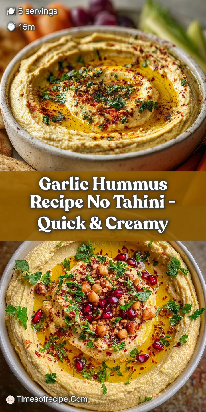Close-up view of velvety hummus, highlighting its smooth texture and inviting sheen of olive oil with flecks of bright pap...