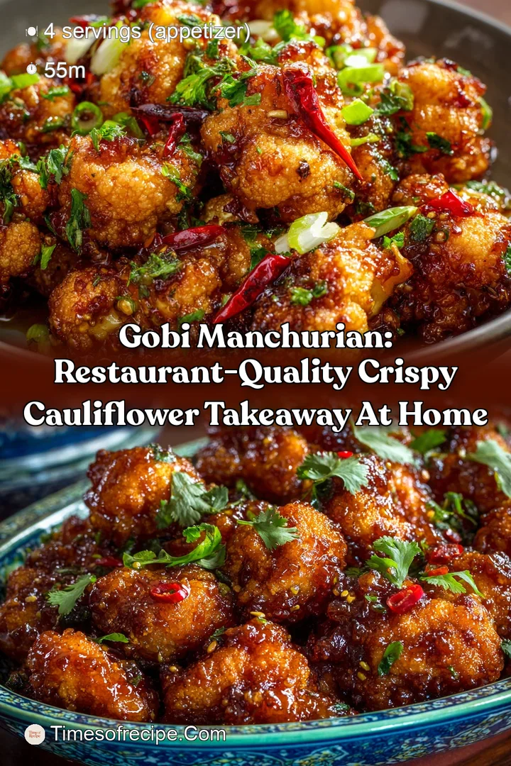 Gobi Manchurian: Restaurant-Quality Crispy Cauliflower Takeaway at Home