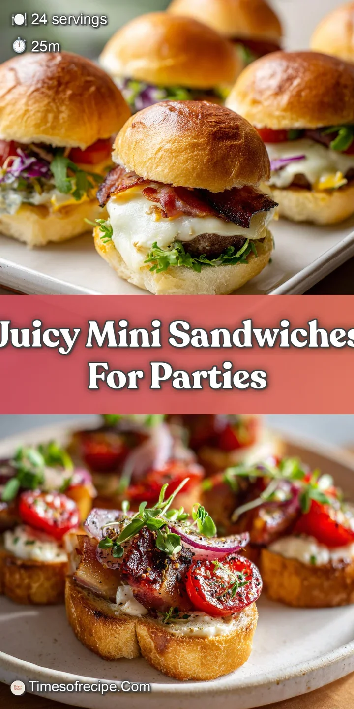 Close-up captures the juicy fillings of a mini sandwich. Soft bread hugs savory ham, melted cheese, and crisp lettuce.