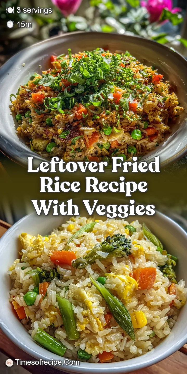 Close-up captures glistening grains of fried rice, speckled with colorful vegetables and showcasing a deliciously crispy t...